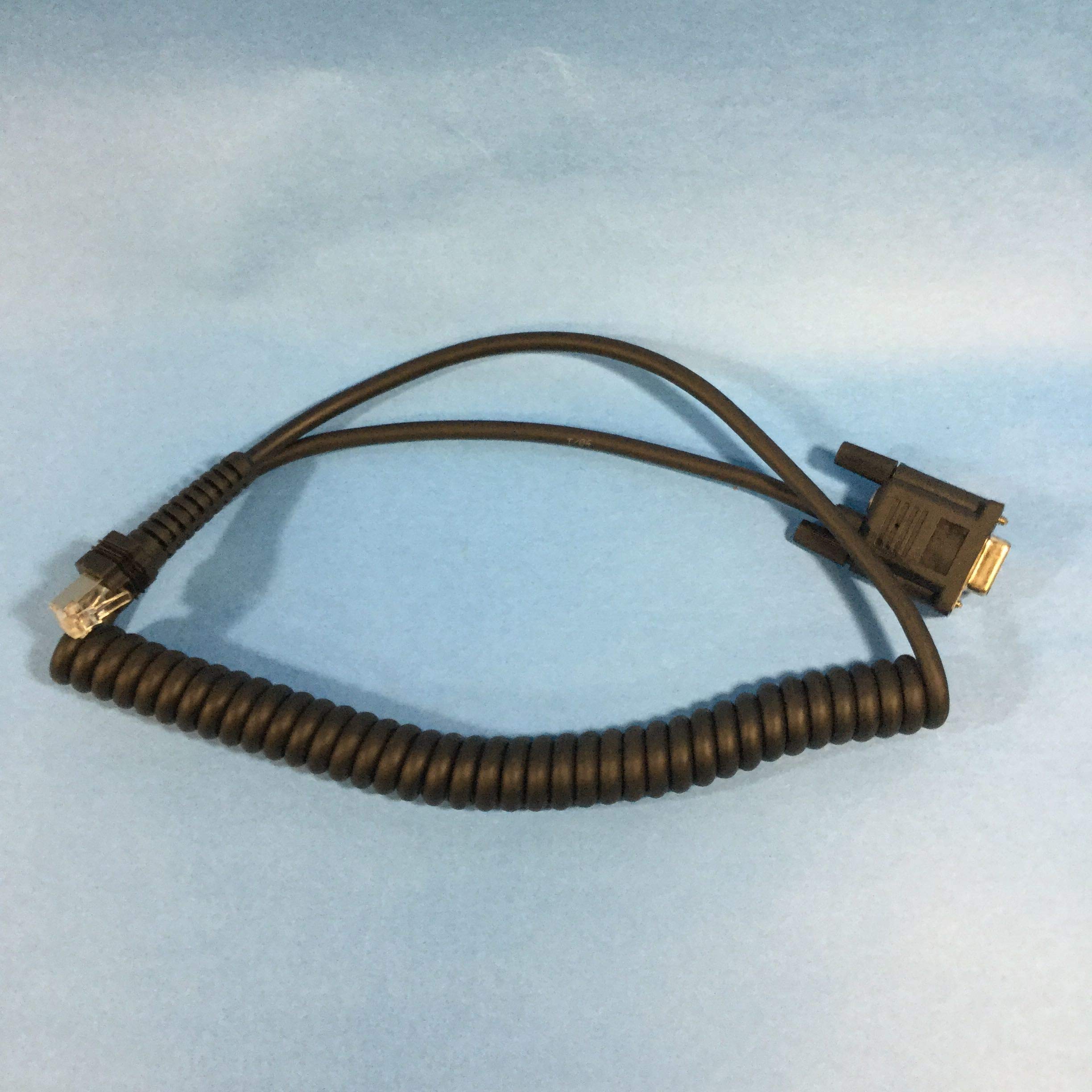 Datalogic Cab-434 Rs232 Pwr 9P Fem Coiled - (Pos & Kody kreskowe > Akcesoria do urządzeń z kodami kreskowymi)