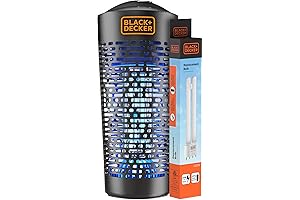 BLACK+DECKER Outdoor Bug Zapper - Protection For Half An Acre