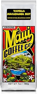 Maui Coffee Company, Vanilla Macadamia Nut coffee, 7 oz. - Ground