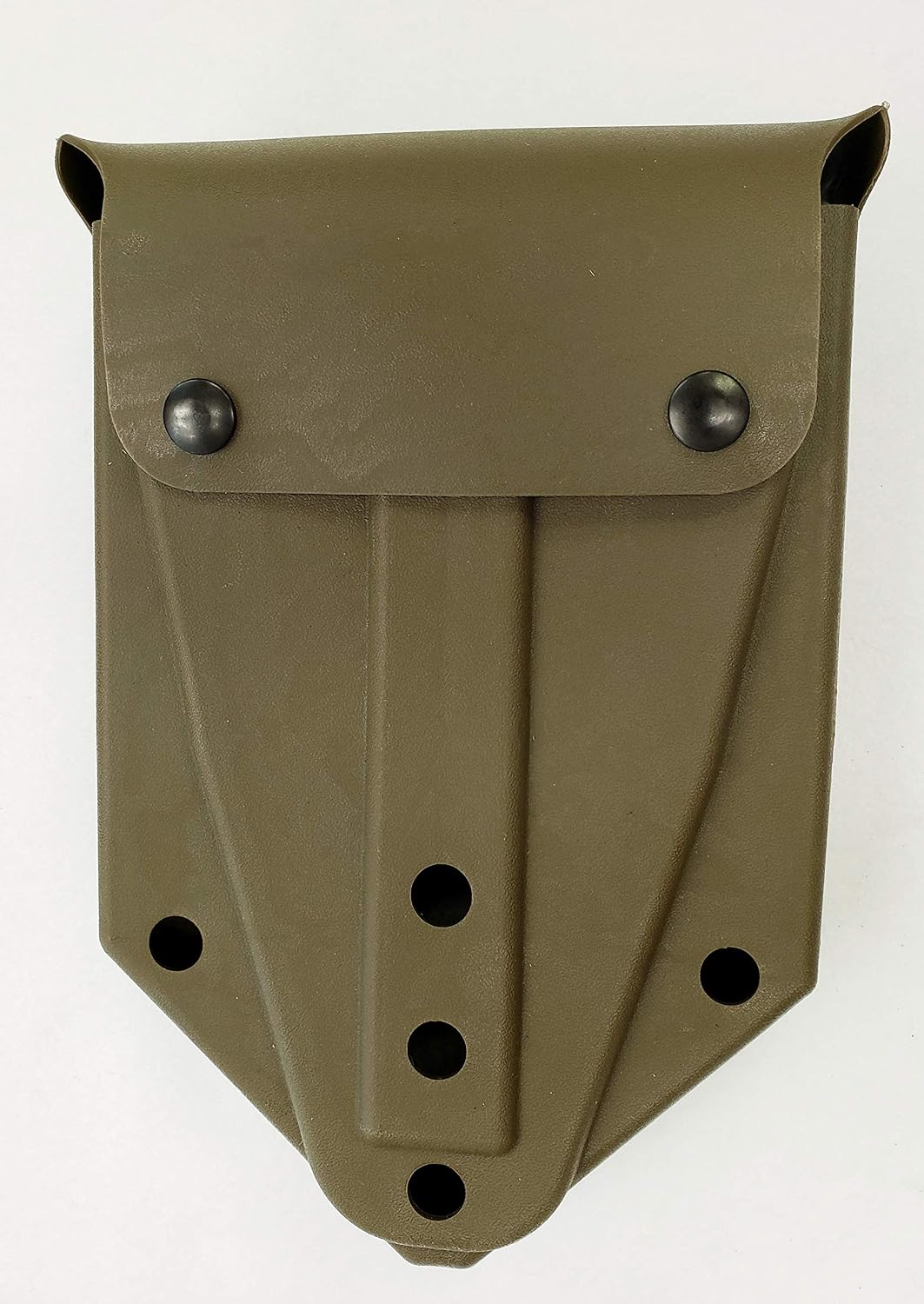 Ammo Can Man USGI Entrenching Tool Cover - Brown, Plastic, 3 Pockets - Genu