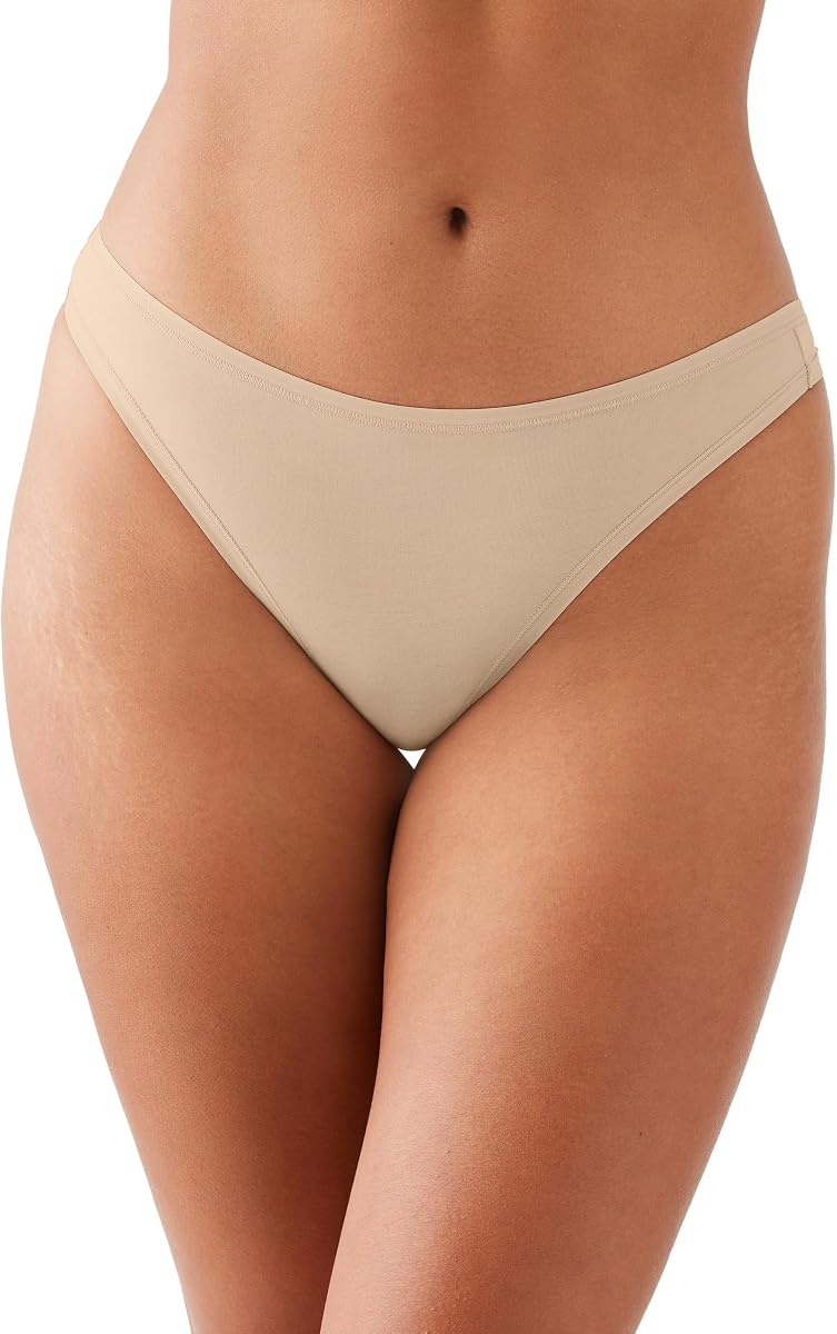 Wacoal Women's Understated Cotton Thong Panty