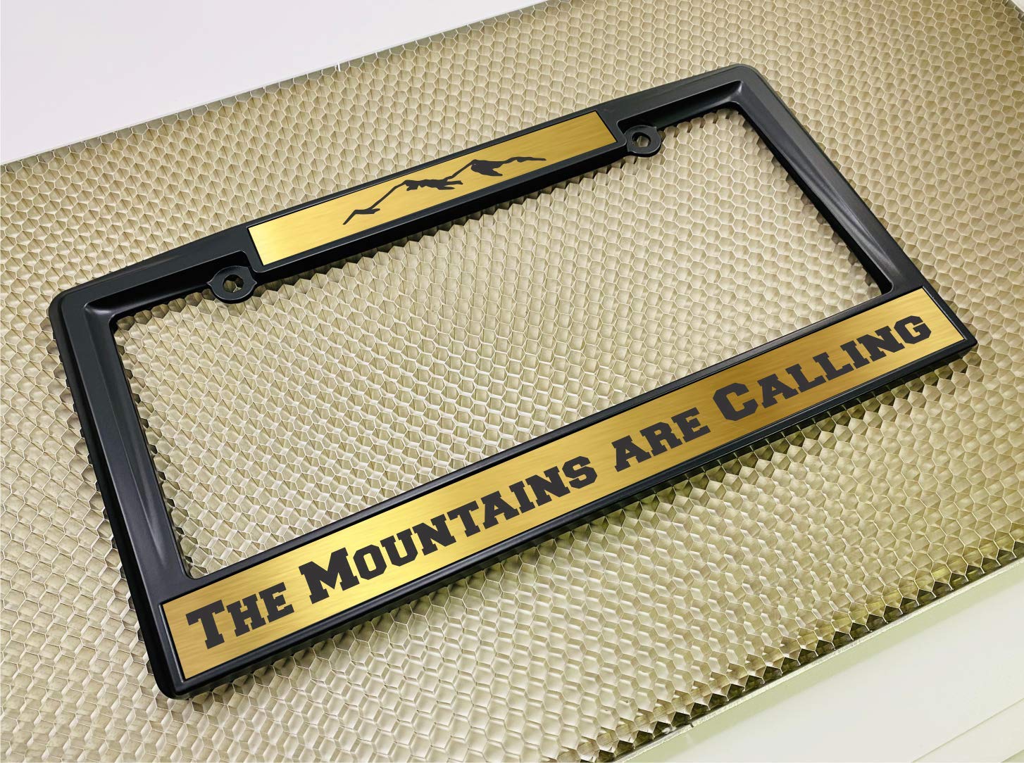 Custom Personalized Heavy Duty Metal Laser Engraved Car License Plate Frame wit - Picture 68 of 113