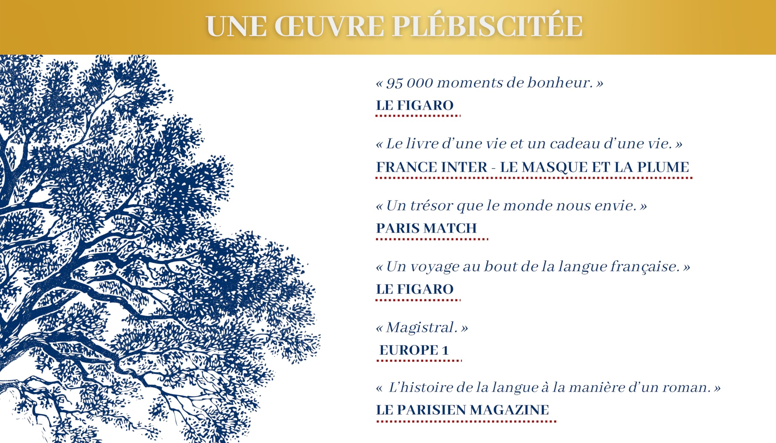 Dictionnaire historique de la langue française, l'édition ultime - Coffret compact 3 volumes - bleu