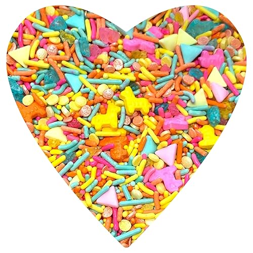 Miniatura 9 de COOL MOM SPRINKLES Caballito de mar, conchas de mar, estrellas de mar, gránulos de perlas (4 onzas)  Gránulos temáticos bajo el mar para decorar