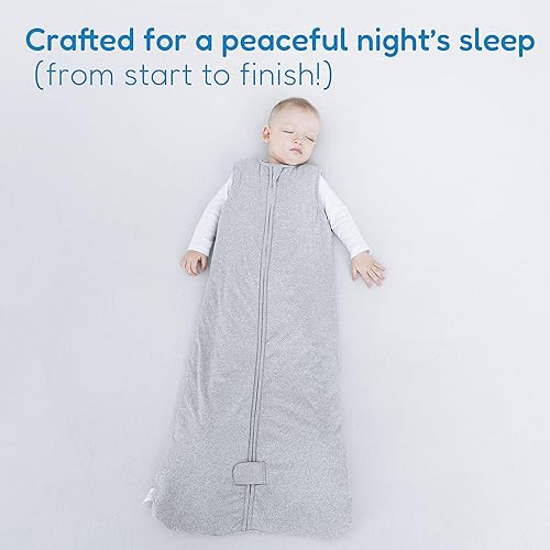 Miniatura 2 de TotAha Saco de dormir acolchado de 12-18-24 meses, suave, cálido, para invierno, 1.0 TOG, saco de dormir para bebé con cremalleras de 2 vías