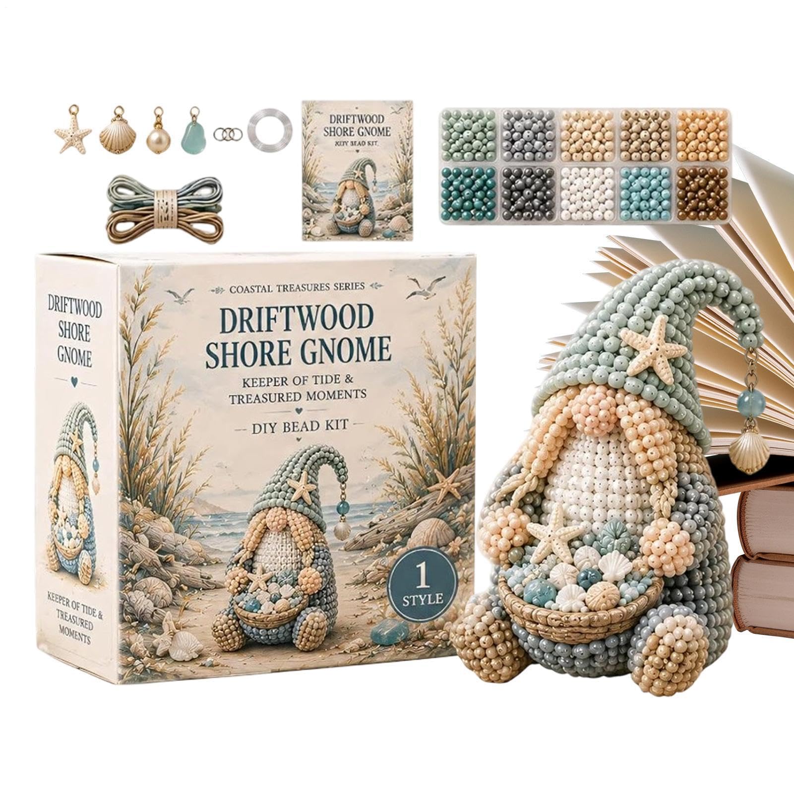 Juego de abalorios 3D de gnomos, el regalo ideal de manualidades para niños y adultos