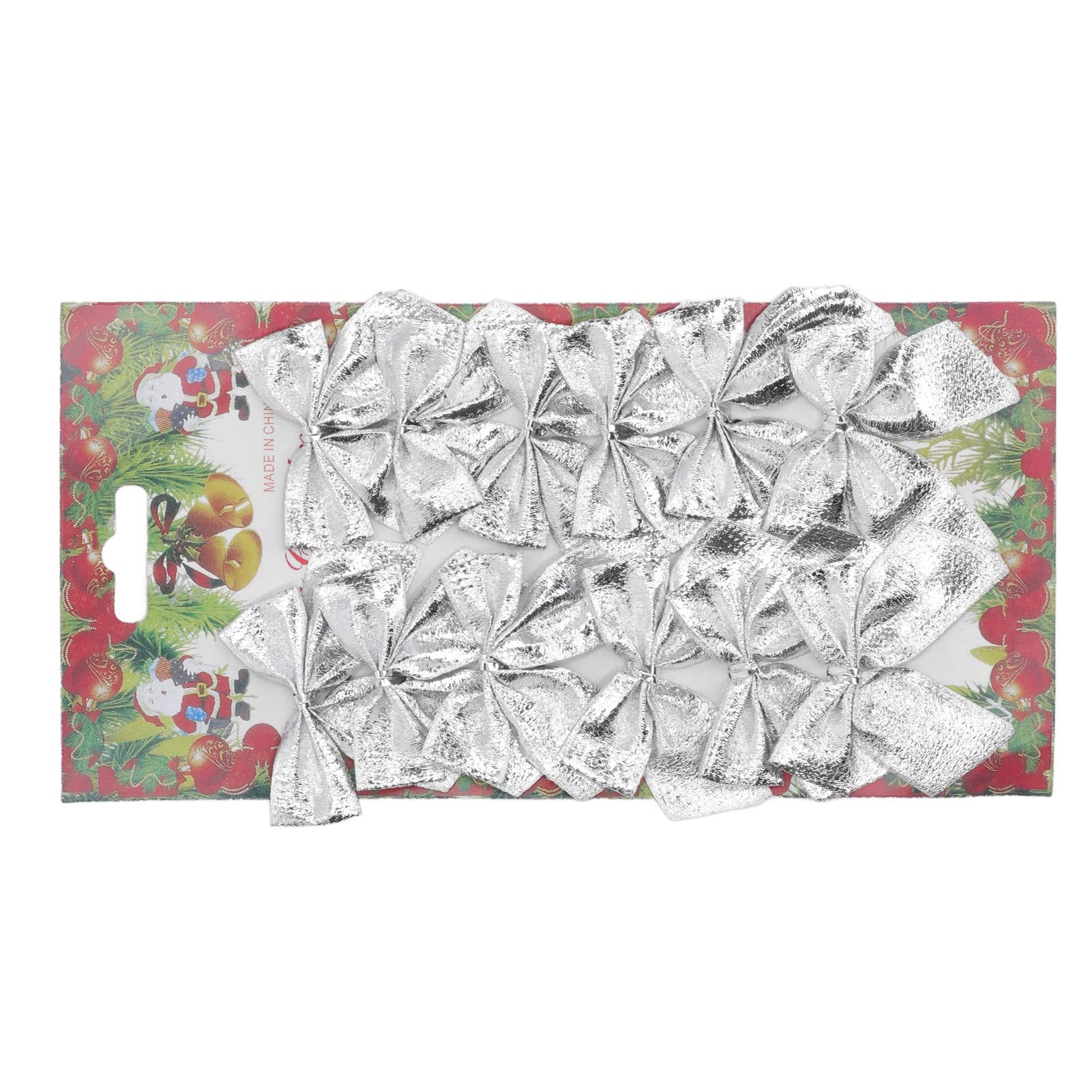 Christmas Bows, Decorative Eye-catchers 96 Pieces Convenient and Practical Christmas Bows for Fences