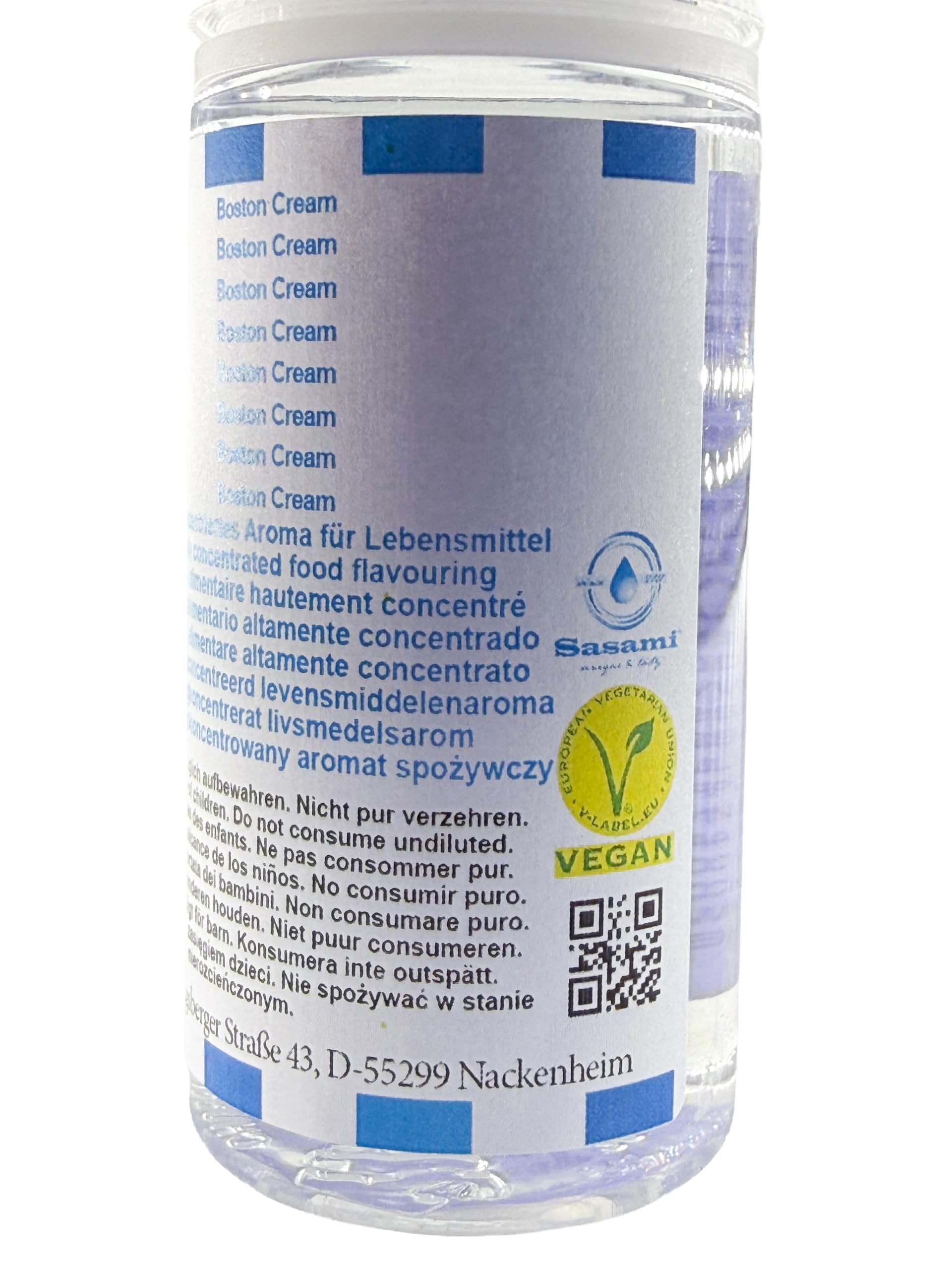 Boston Cream Flavor Concentrate - Vegan - Sasami - 100ml — view 8