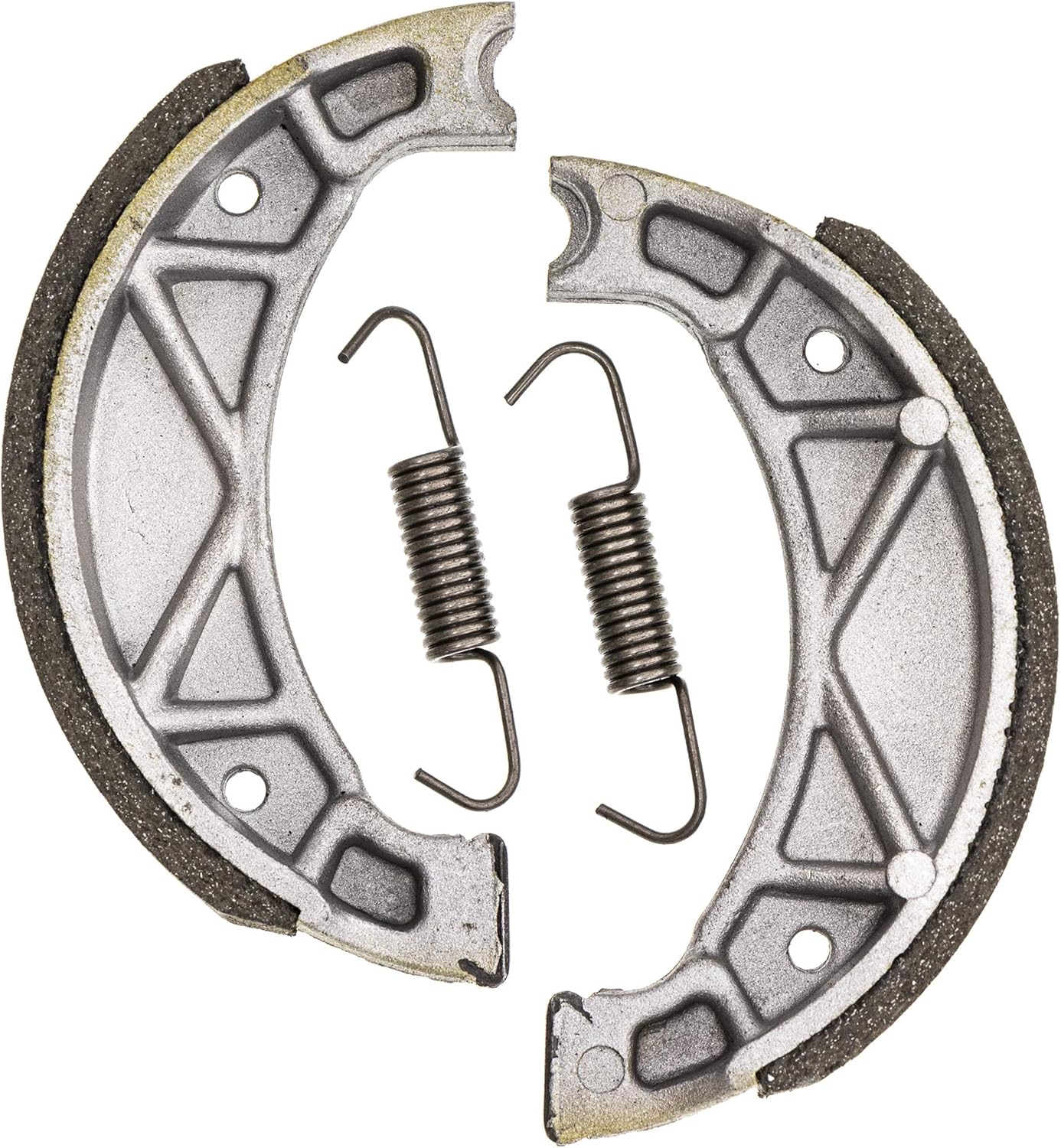 NICHE Brake Pad with Shoe Set for Yamaha XT225 4BE-W253E-00 3BN-W0045-01 Front Rear Semi-Metallic