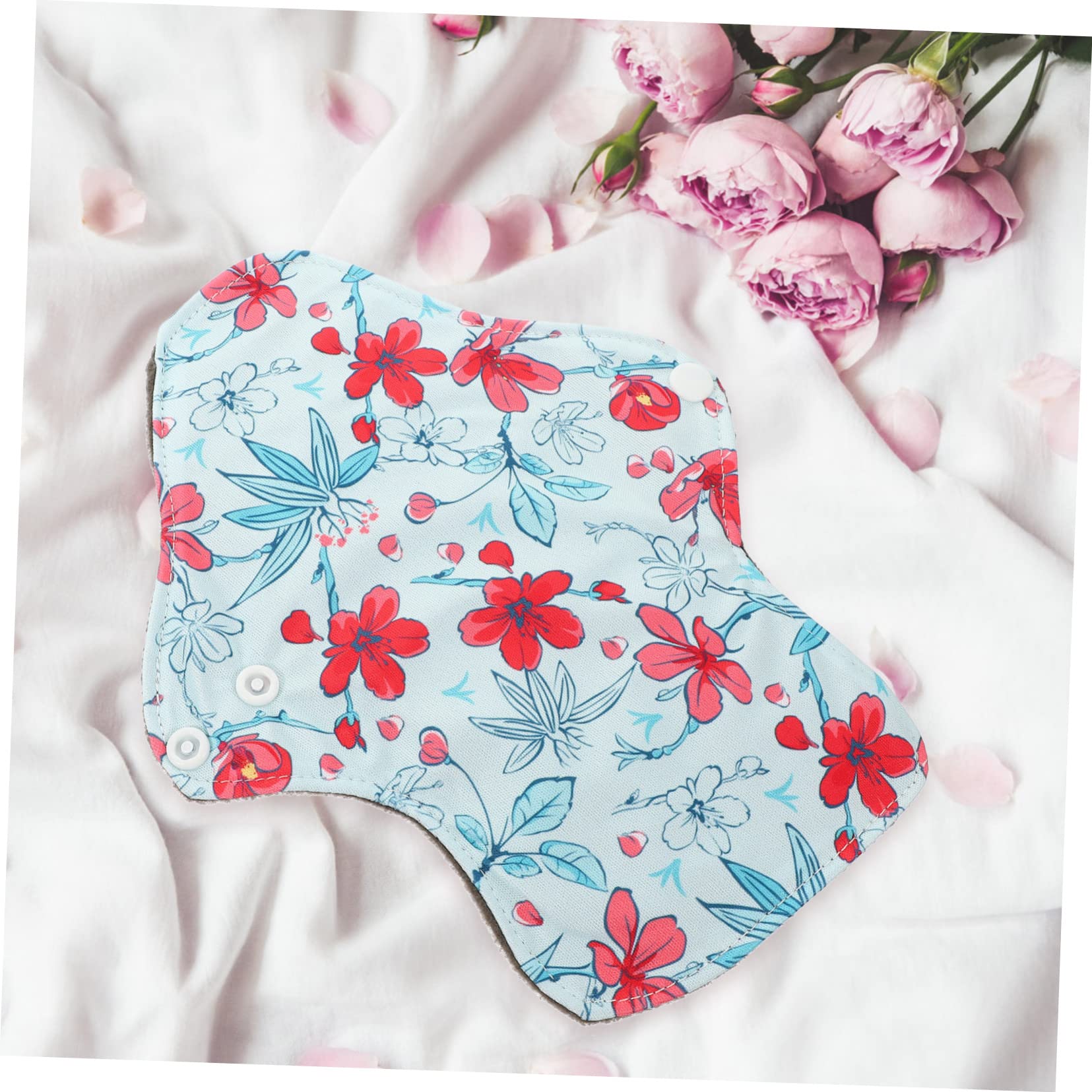 FOMIYES 3 Juegos De Compresas Menstruales Lavables Para Mamá De Carbón Cómodas Y Portátiles.