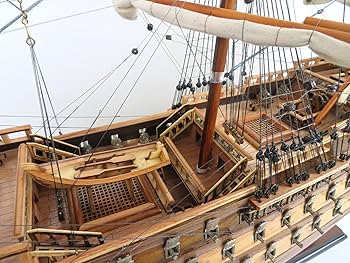 Amazon | 帆船模型 完成品 木製 ラ ロワイヤル La royale