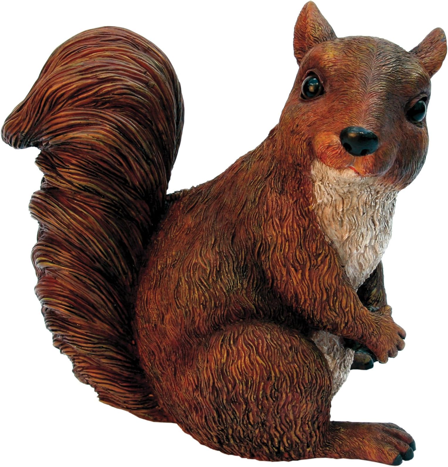 Squirrel Brown by Michael Carr Designs - Outdoor Squirrel Figurine for gardens, patios and lawns (508001)