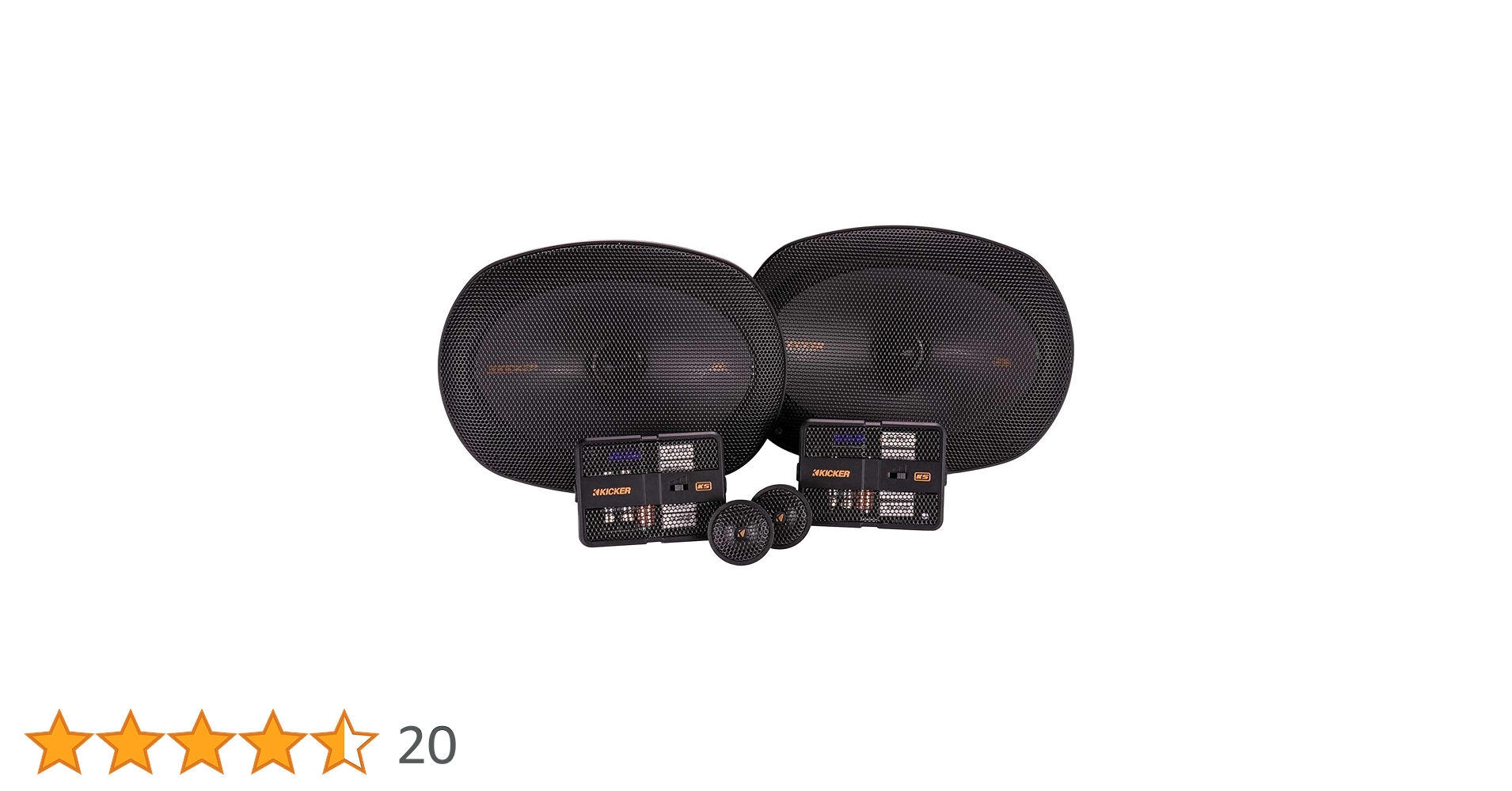 Amazon.co.jp: KICKER KSS6904 16×23cm楕円セパレート 2way車載