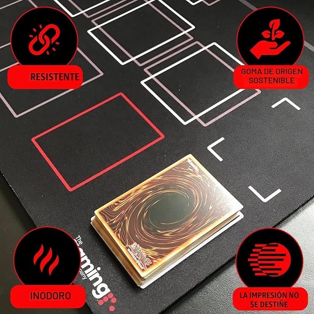 Foto 7 de 8 de The Gaming Mat Company Tapete Compatible Yu-Gi-Oh! Master 2 Jugadores para Cartas