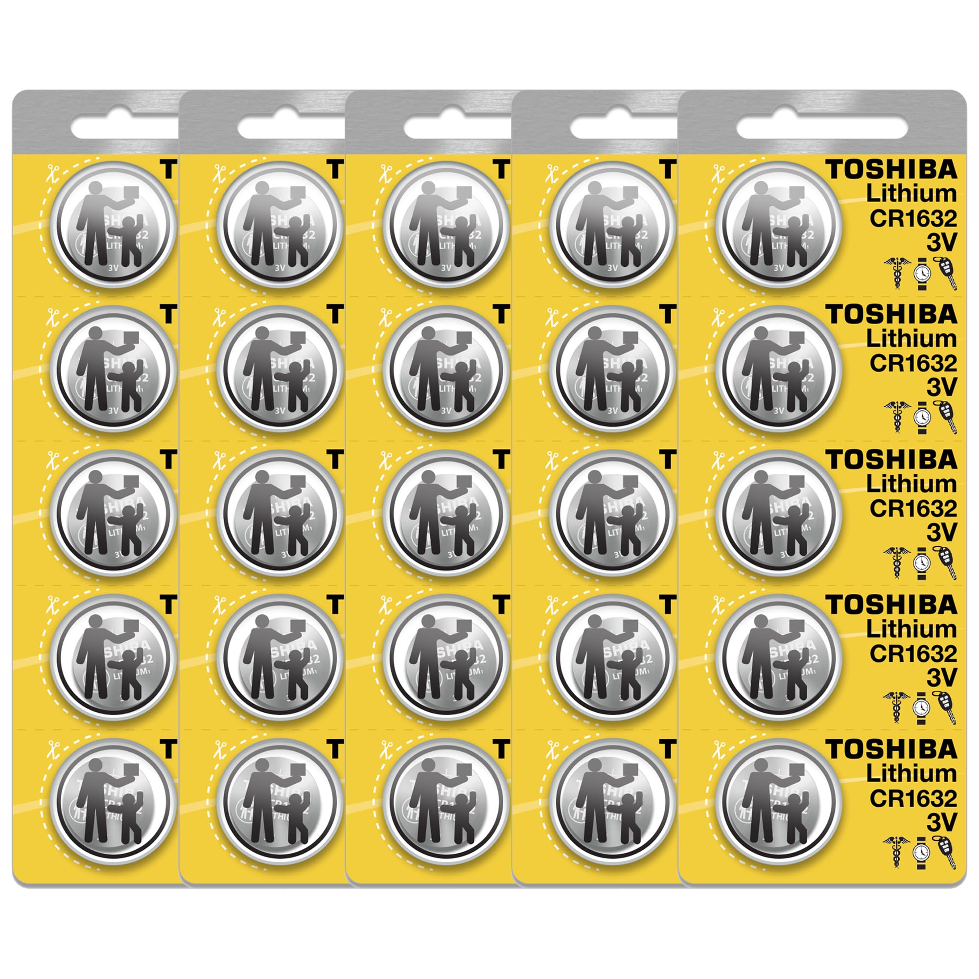 Amazon.com: TOSHIBA CR1632 3 Volt Lithium Coin Battery (25