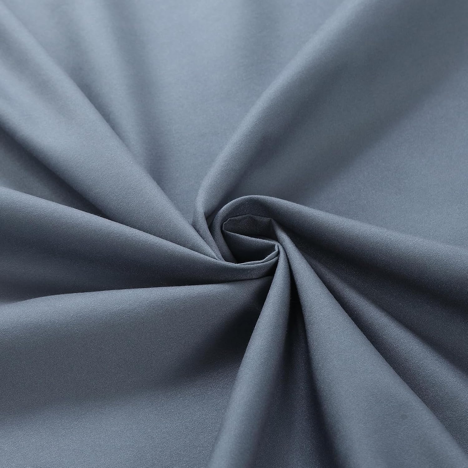 90 Inch Fabric Shower Curtain, Extra Long Grey Ombre Waterproof Shower Curtains for Bathroom, 72" W x 90" H