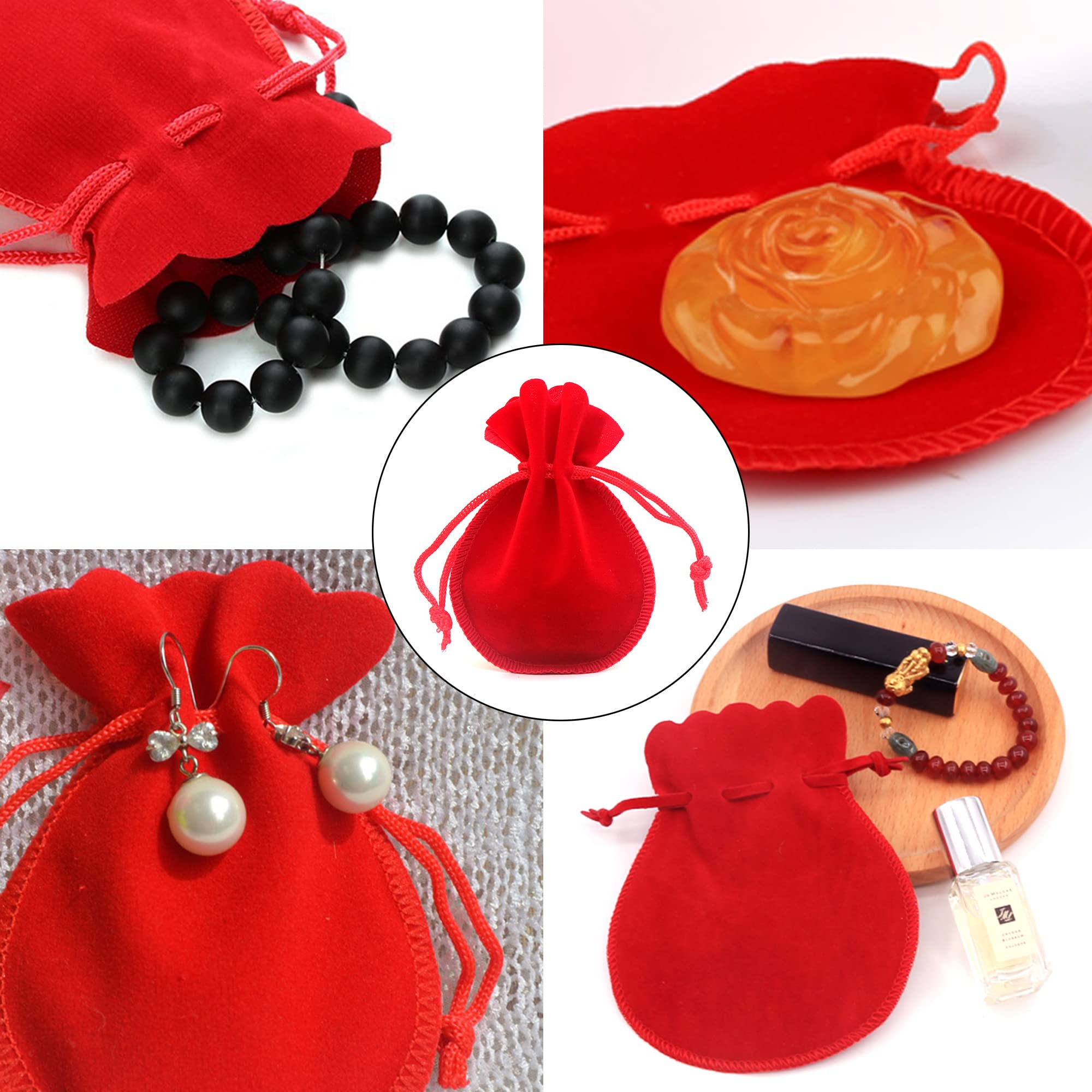 Dokeno 20 stuks fluwelen zakjes, trekkoord, zachte cadeauzakjes voor sieraden en banket, 12 x 15 cm (grijs Dokeno 20 stuks fluwelen zakjes, trekkoord, zachte cadeauzakjes voor sieraden en banket, 12 x 15 cm (grijs