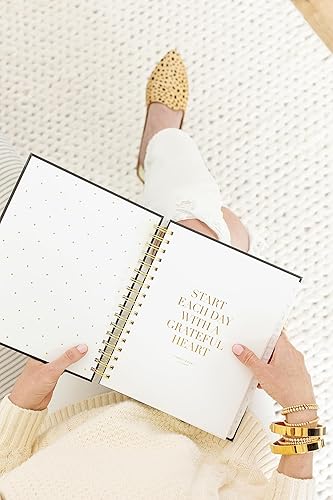 Miniatura 7 de Sugar Paper Agenda en espiral exclusiva, negro, 2024, diseños semanales diarios mensuales, enero a diciembre de 2024, 7.5 x 9.25 pulgadas (negro)