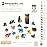 MEGAGONTILES Zoo Animals Magnetic Tiles Set 108PCS | STEM-Authenticated Magnetic Building Blocks with Animal Figures | Educational Construction Toy for Toddlers & Kids Ages 3-8 (Boys & Girls)