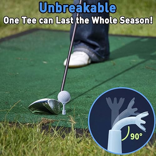 Miniatura 3 de Camisetas de golf ajustables – Accesorios esenciales para hombres, irrompibles y duraderas – No hay necesidad de recoger repetidamente (paquete de 3