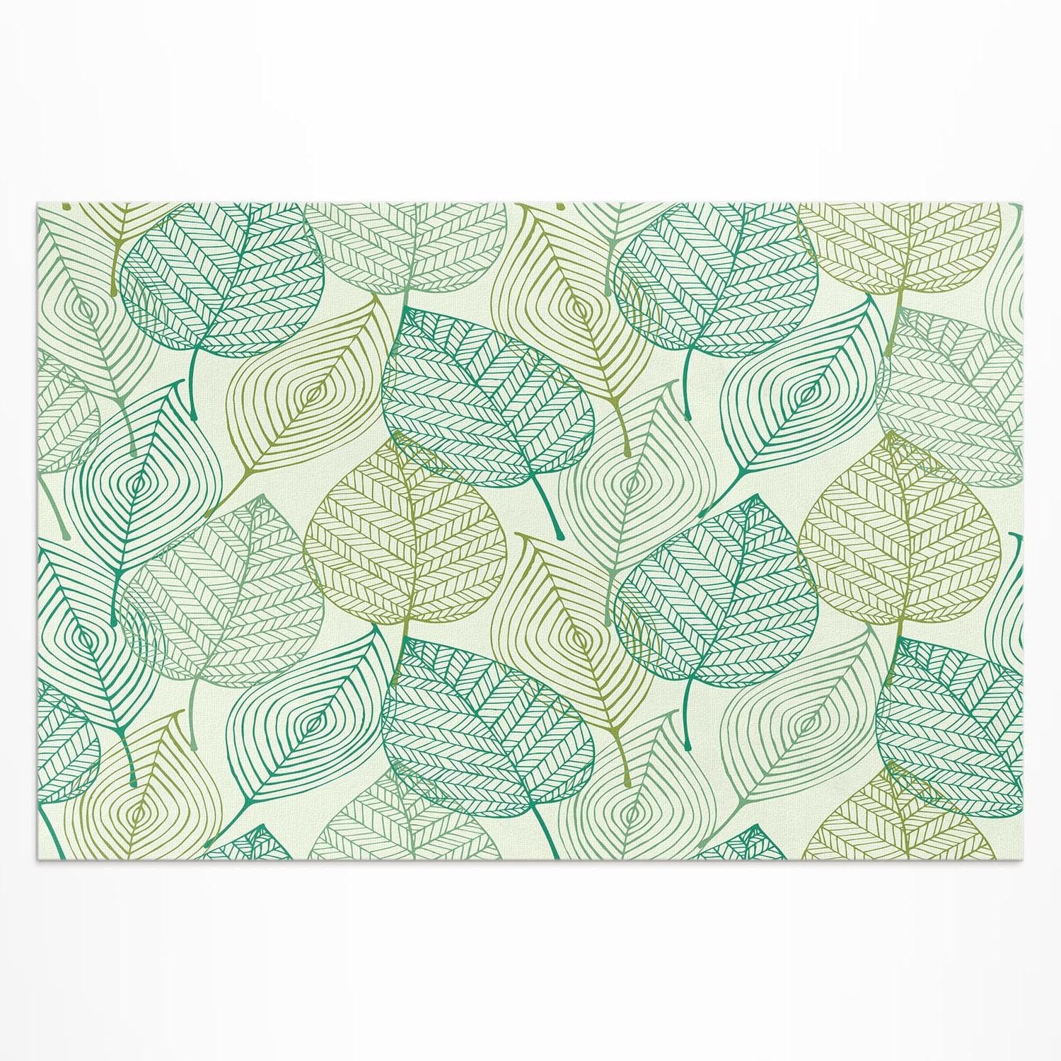 Tapis de balcon en vinyle décoratif pour terrasse et porche extérieur 140x210