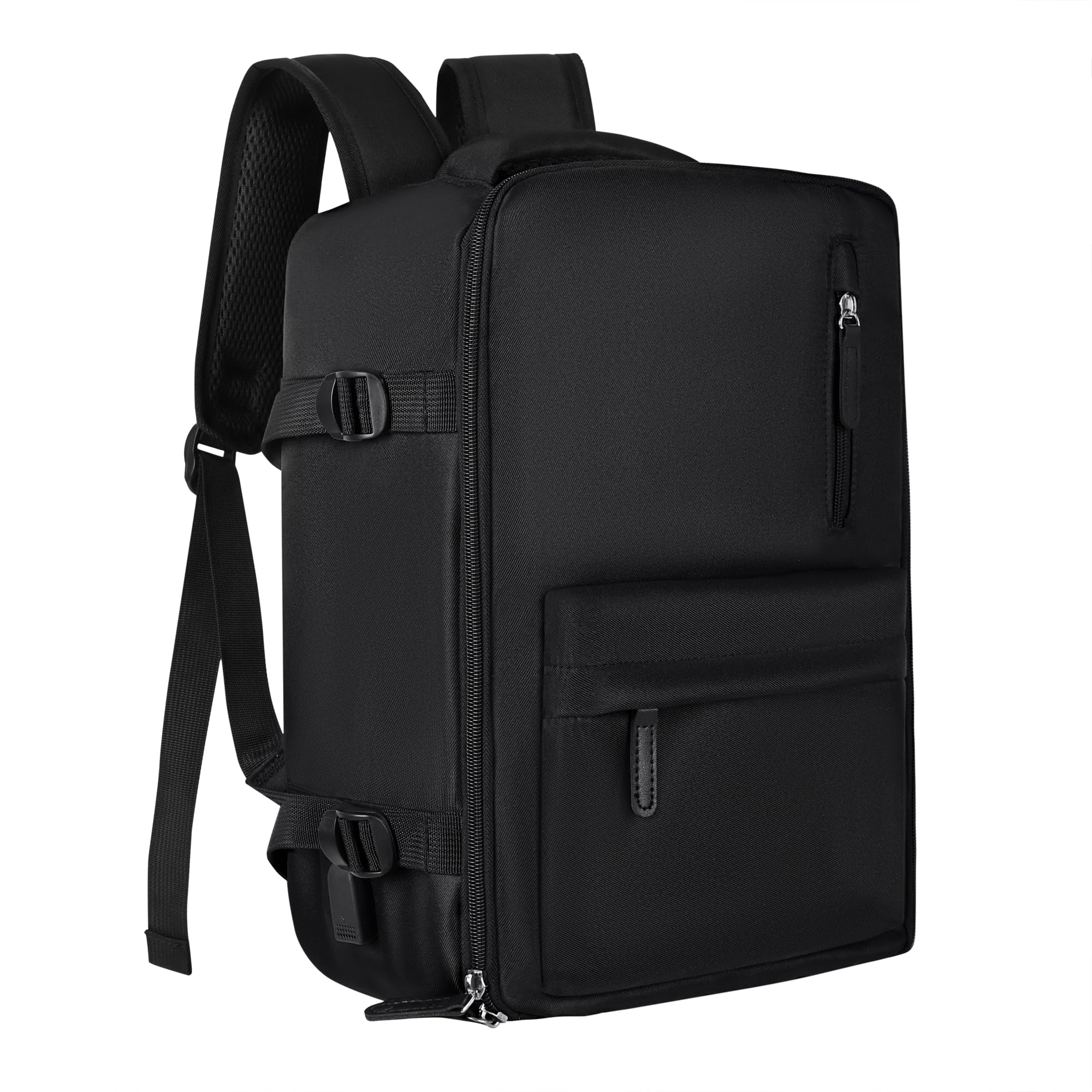 T-LOVENDO.ES Mochila de Viaje Cabina Avión, Equipaje de Mano Bajo el Asiento, 40x20x25 cm, 20L, para Ryanair, Mochila Portátil, Puerto carga USB, Maleta de Vuelo, Bolsa, Negocios, Trabajo, Escuela