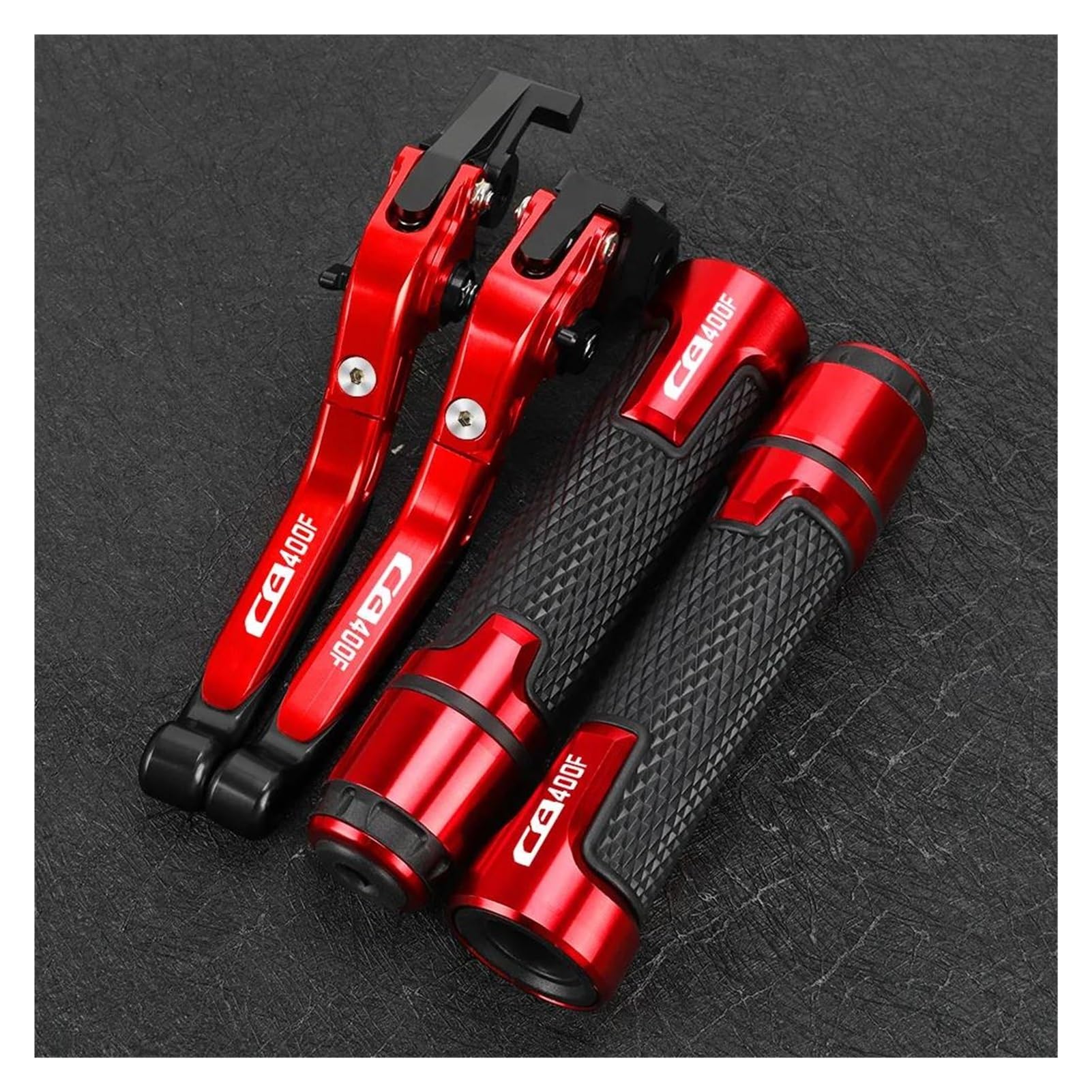 Aobeyo 2 Motorcycle Control Levers Foldable Brake Clutch Levers Handlebar Covers For Cb400f 1989-1991
