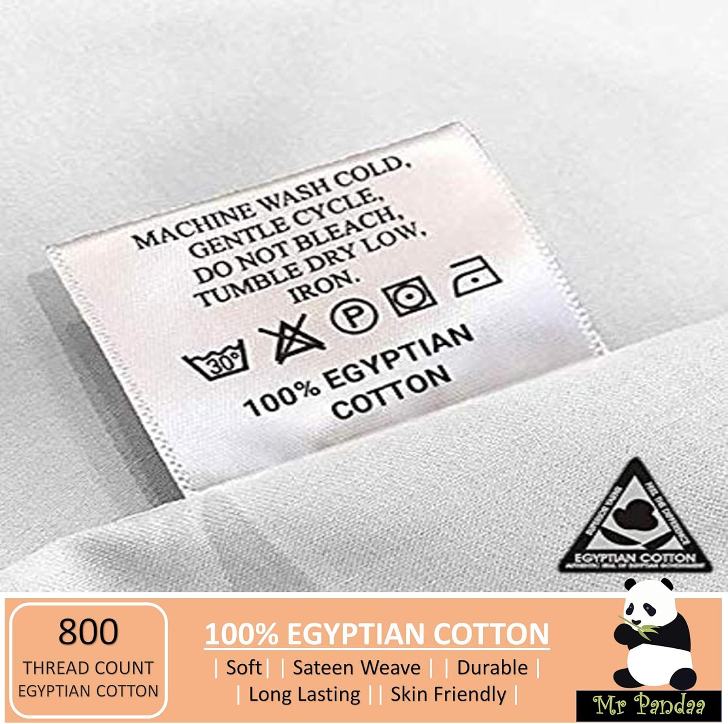 800 Thread Count - 100% Egyptian Cotton, Split Head Flex Sheet Set for Adjustable Bed 34" Split at The Top - 20" Deep Pocket Bed Sheets Set (Split Head King- 34" Split, White)