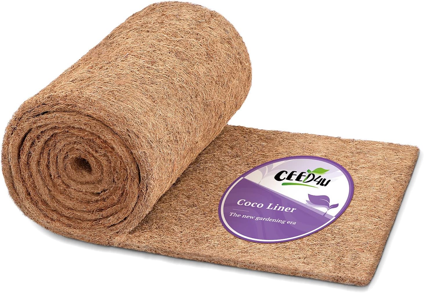 CEED4U 120×12 Inch Coco Coir Liner Roll Coconut Fiber Sheet