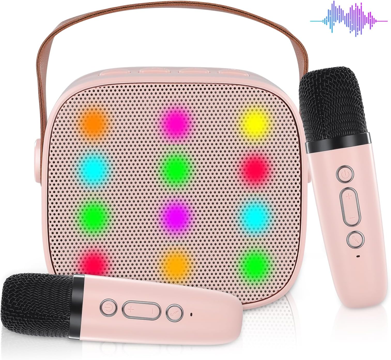 TOPEV Karaoke Machine Wireless Microphone Toy, Karaoke Toys for Kids