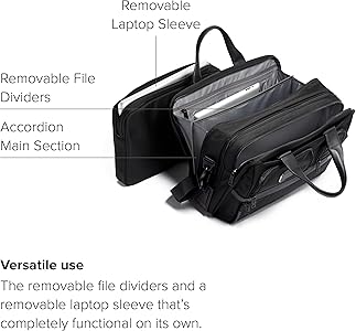 Amazon.com: TUMI Alpha Expandable Organizer Laptop Briefcase - 15