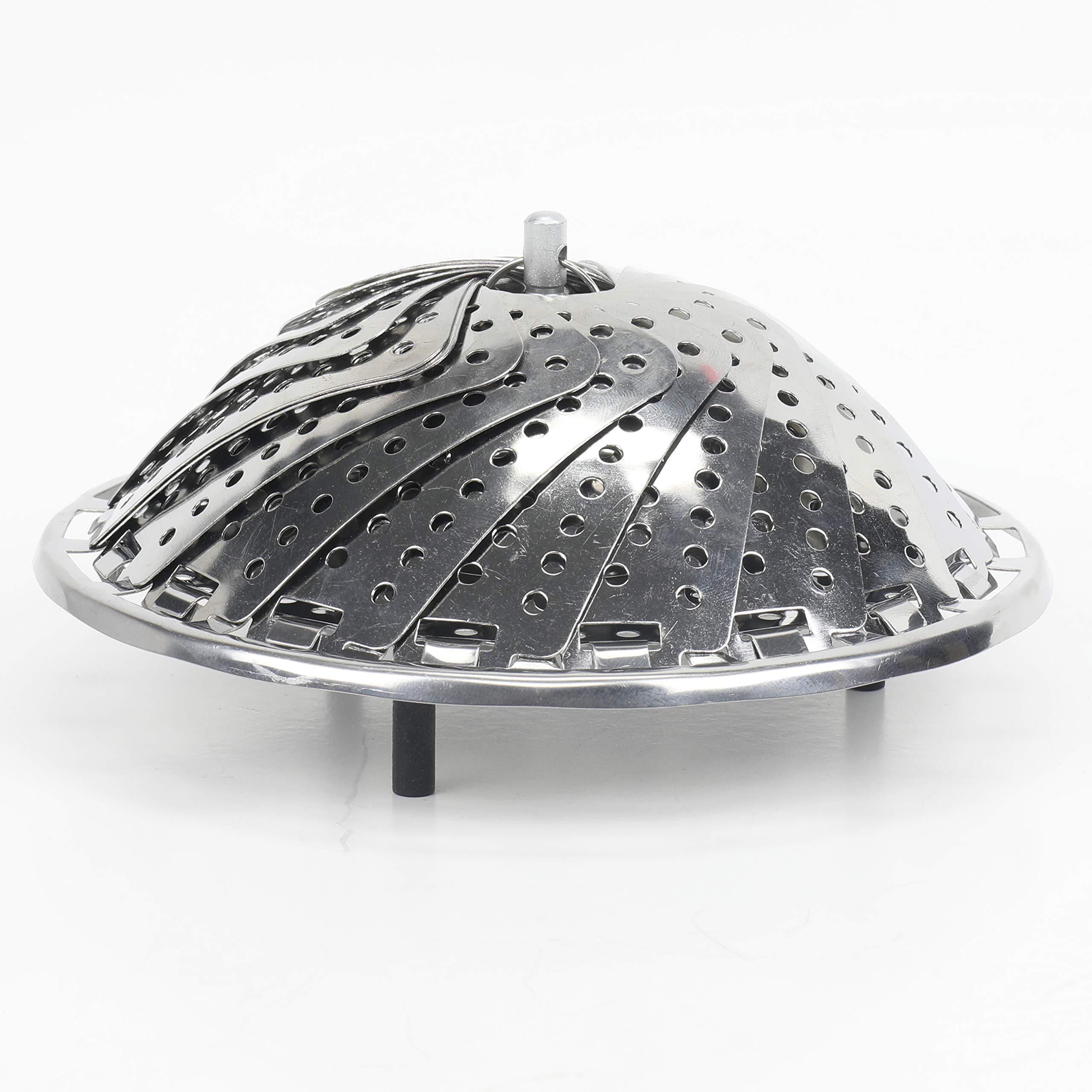 Chef Craft Stainless Steel Steamer Basket, 6-Inch Expands to 9.5-Inch — Amazon image 2