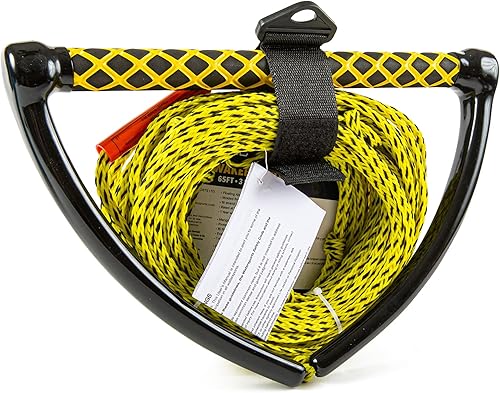 Miniatura 4 de WOW Sports - Cuerda de deportes acuáticos para wakeboard, wakesurf y esquiadores acuáticos - 65 pies - tratada con UV - con mango flotante