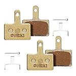 Corki Cycles 2 Pairs Sintered Metal Bike Disc Brake Pads for TRP Tektro Shimano