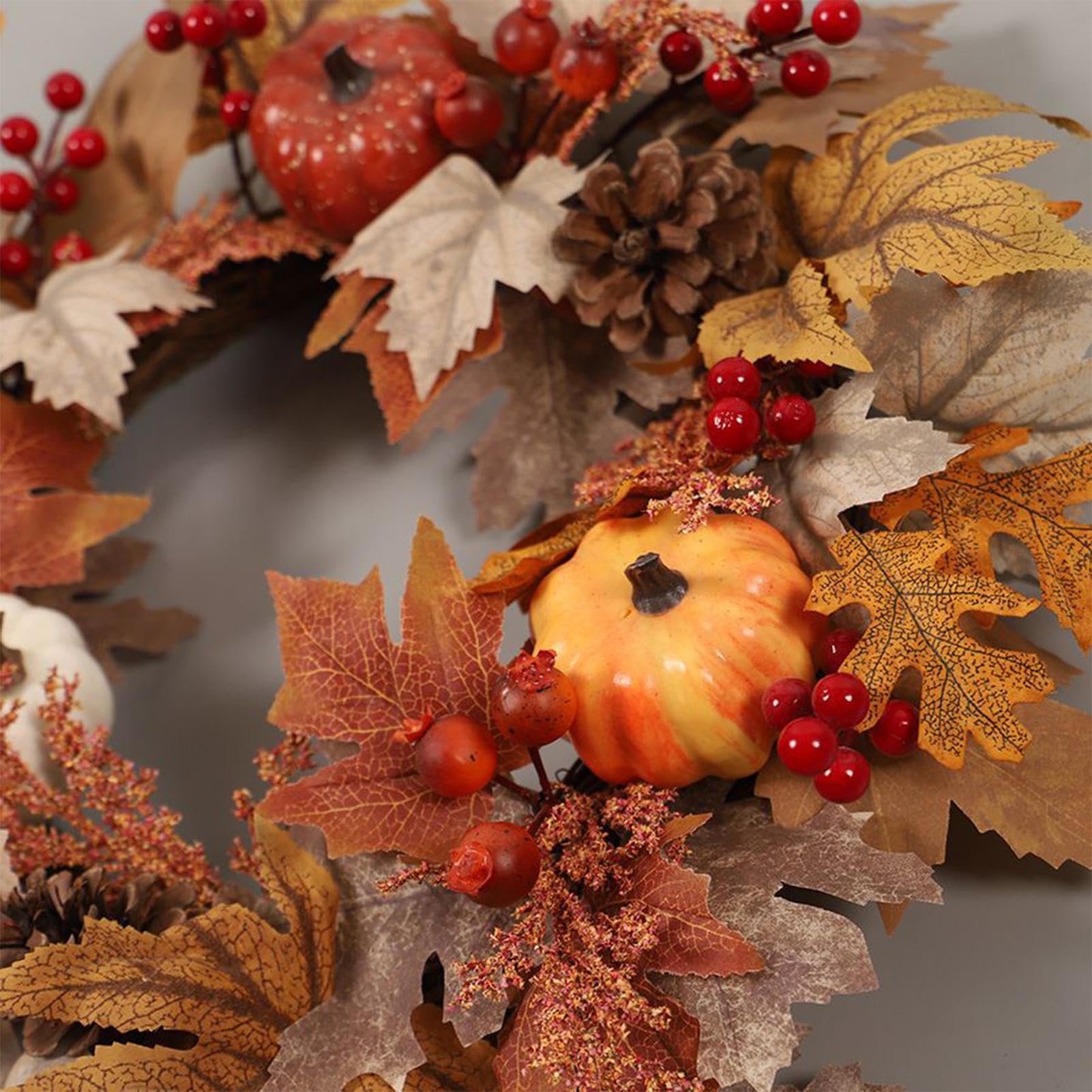 Herbstkranz Türkranz Für Thanksgiving