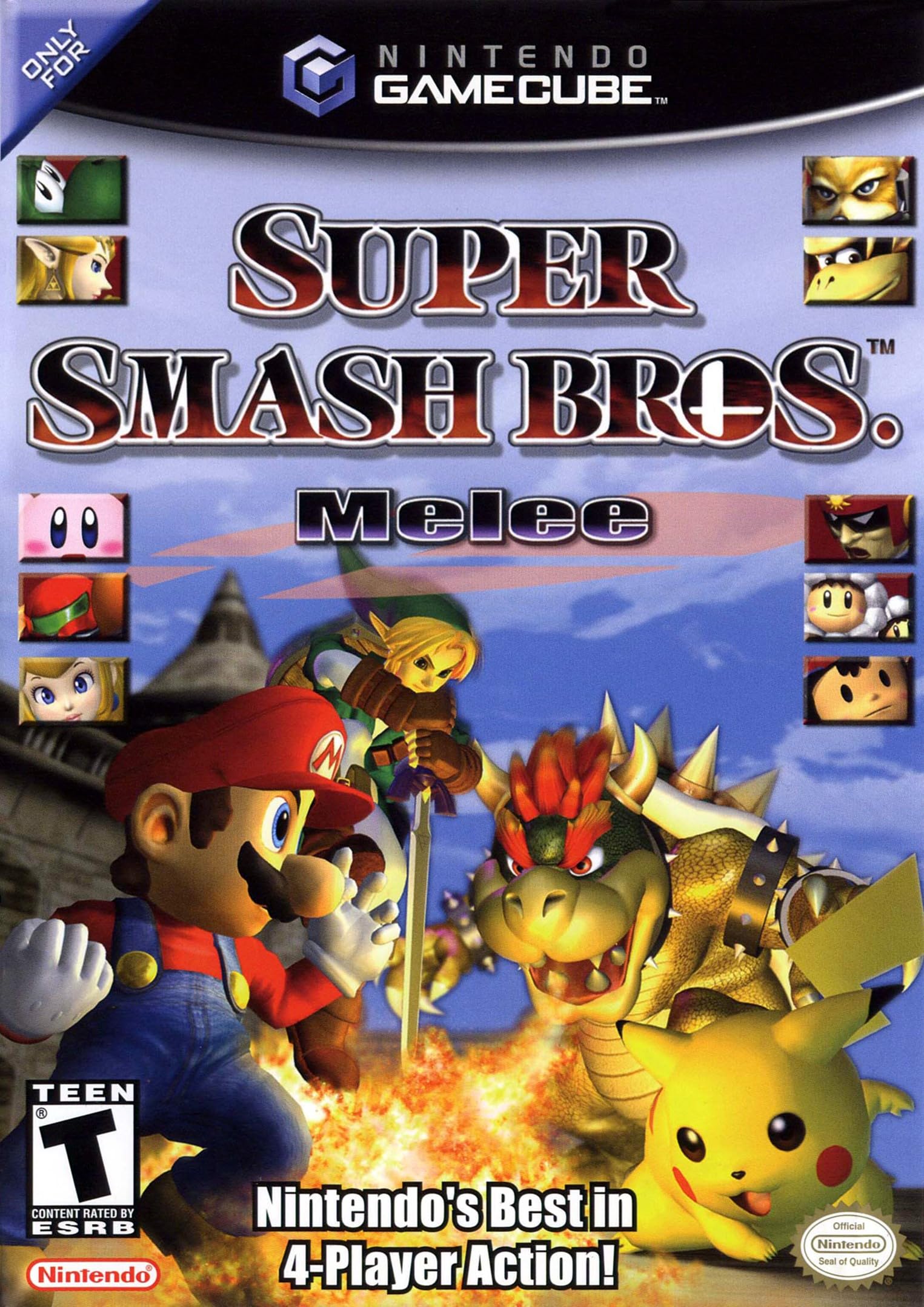 北米版GC　大乱闘スマッシュブラザーズ　melee Amazon.com: Super Smash Bros Melee - GameCube (Renewed) : Video Games