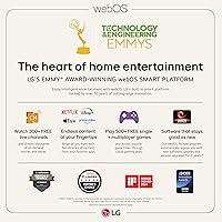 Vista 10 de LG OLED evo serie C5 televisor inteligente 4K de 55 pulgadas con AI, Dolby Atmos, Dolby Vision, HDR10, Super Escalado 4K por AI, Modo Cinemático