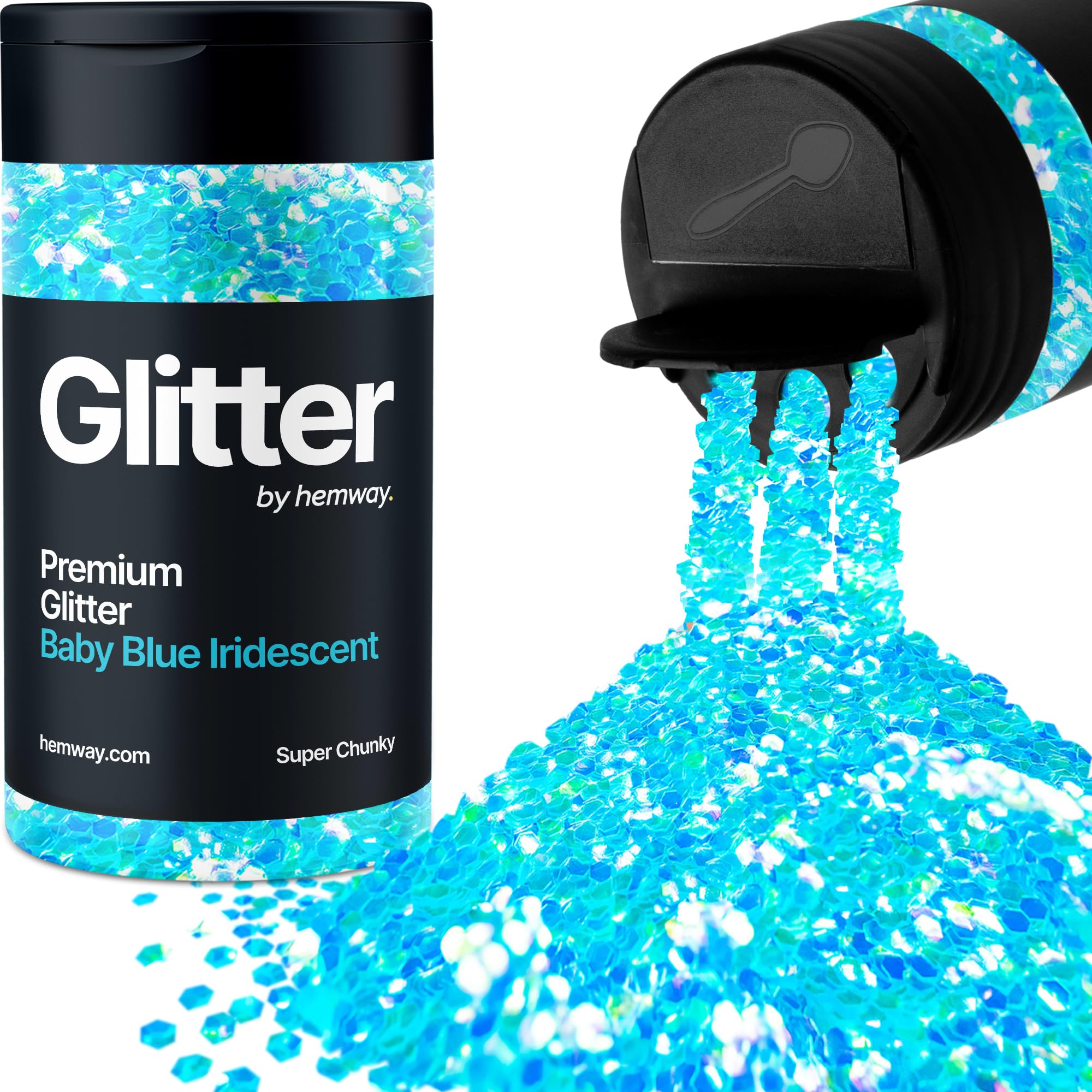 Champagne Gold Glitter Shaker, 130g Ultrafine Glitter, Crafts 1/128" Metallic Flake Champagne Gold Sequins, Resin & Epoxy Crafts, Decorating, Halloween, Christmas Nail, Face, Hemway — view 146