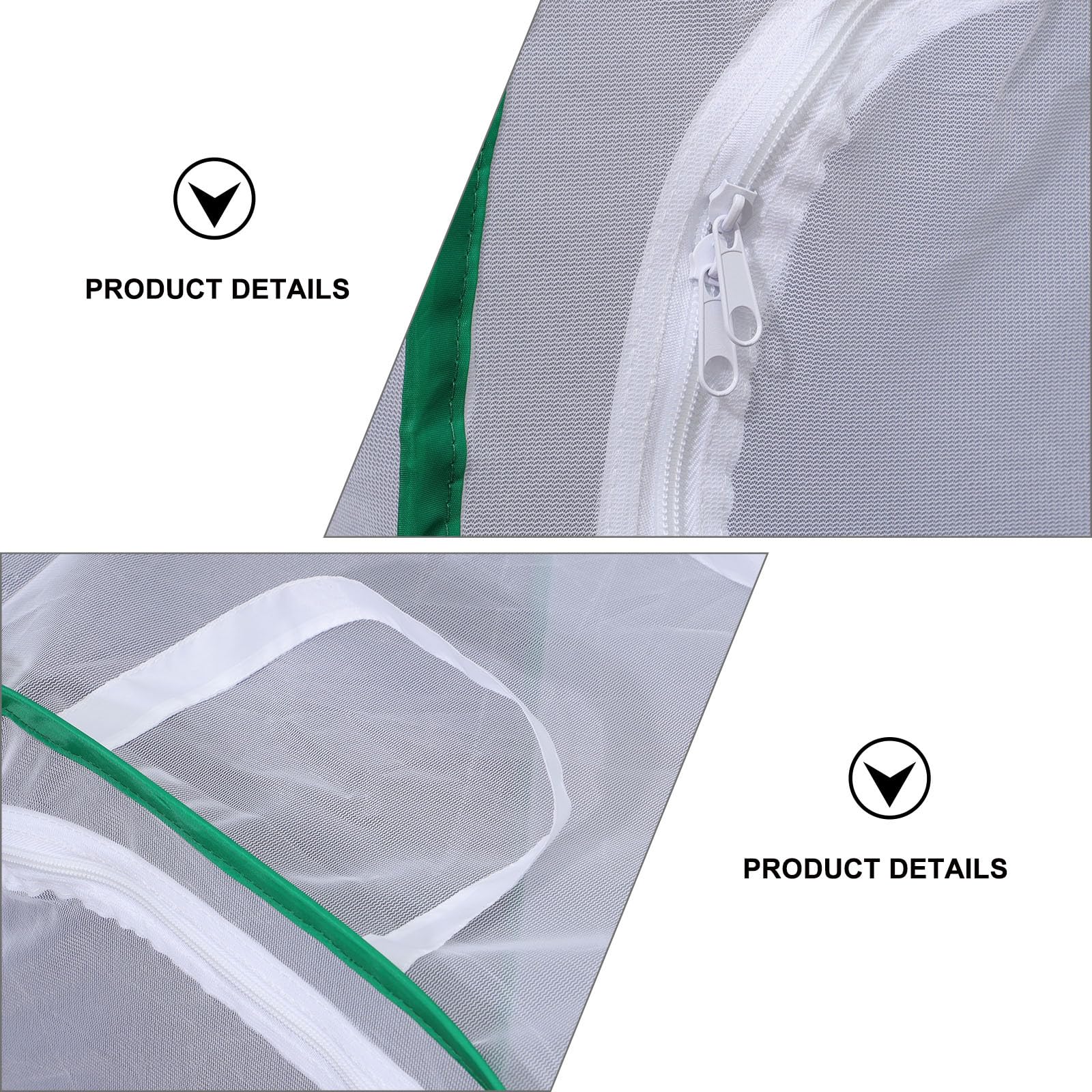 Jaula Plegable para Mariposas 40x40x60 Cm Malla Transpirable para Incubadora de Plantas y Hábitat Insectos, Caja Protectora para Mascotas y Cultivo de Plántulas