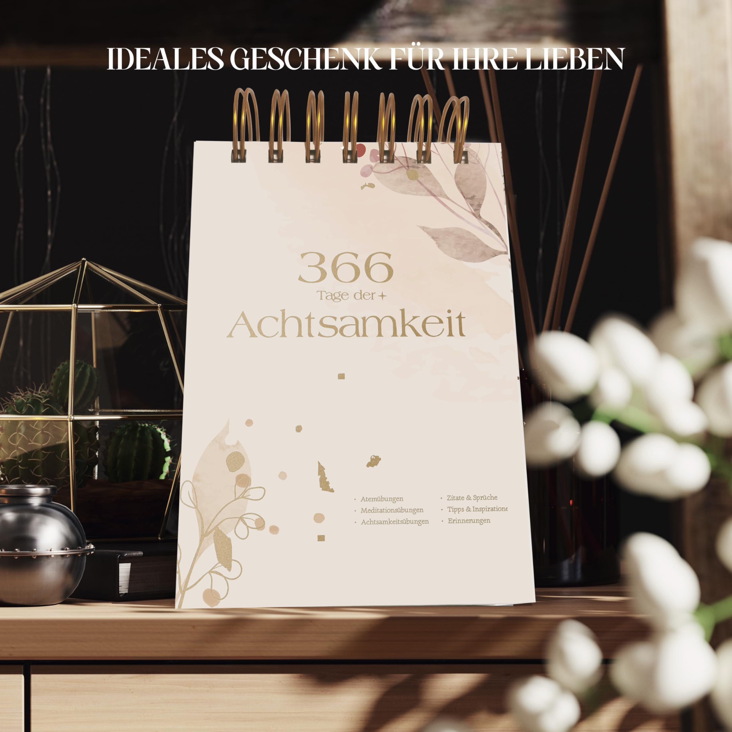 BIROYAL Tear-off calendar 2024, daily tear-off calendar 2024 for 366 days mindfulness and inspiration - Image 4