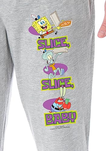 Miniatura 3 de Nickelodeon Men's SpongeBob SquarePants Pizza Slice Slice Baby Loungewear Sleep Bottoms Pajama Pants