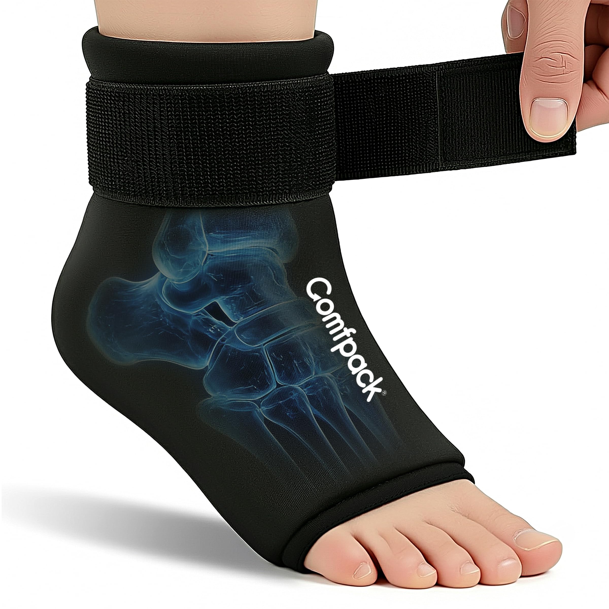 Comfpack Ankle Ice Pack Wrap