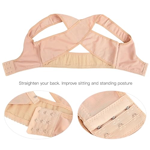 Vista 5 de Moldeador de pecho para mujer, faja moldeadora de pecho para mujer, brasier de pecho, ajuste ajustable, suave, transpirable, elástico, faja