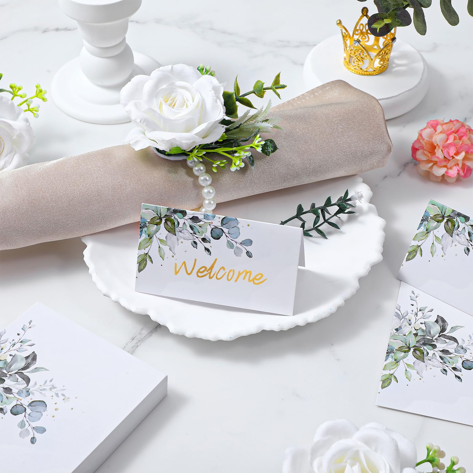 50 Pcs Place Cards Bigliettini Segnaposto Matrimonio Segni Del