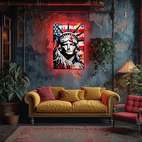 Miniatura 18 de ANRUOXI Graffiti - Lienzo decorativo para pared, diseño abstracto retro, pintura urbana moderna, póster de decoración de pared de zapatos para