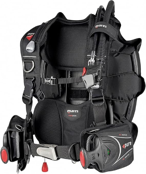 Mares Pure SLS BCD - Unisex Scuba Diving Underwater Buoyancy Compensator Device