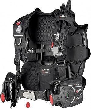 Mares Pure SLS BCD - Unisex Scuba Diving Underwater Buoyancy Compensator Device