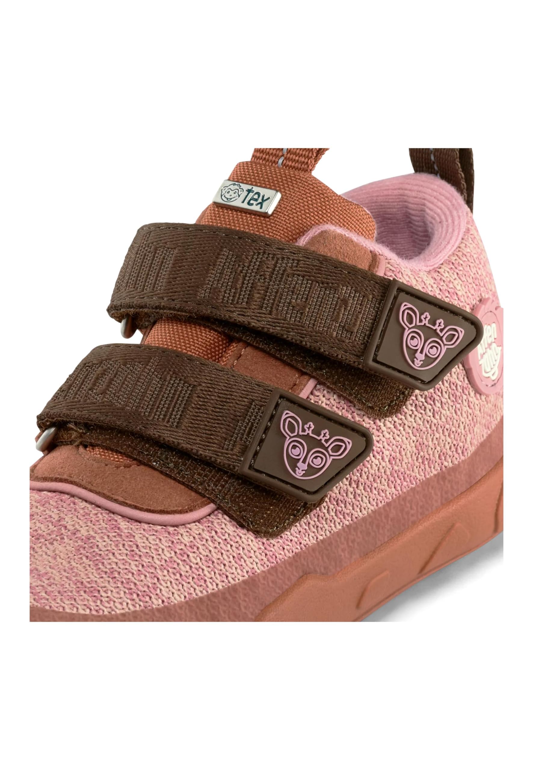 Affenzahn Scarpa Mezza Stagione Maglia Happy Scarpa da Mezza Stagione Knit Happy Impermeabile Traspirante vegana con Fodera Fredda Chiusure in Strappo e Suola Antiscivolo