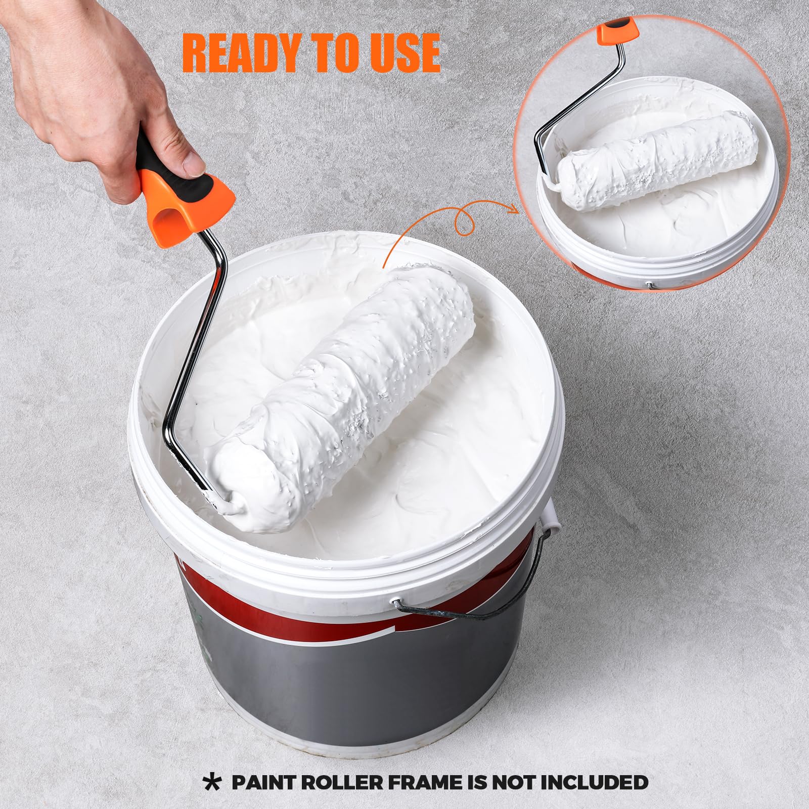 Drywall Roller Covers - 2 Pack 9" Shed-Resistant -3