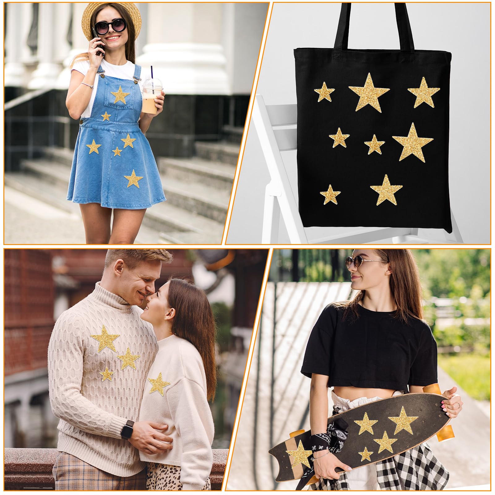 1 Pezzo Di Strass Di Cristallo Argento Scava Fuori Stella Termoadesiva Su Toppe Applique Per Borsa Per Abbigliamento Adesivo Adesivo Per Vesti